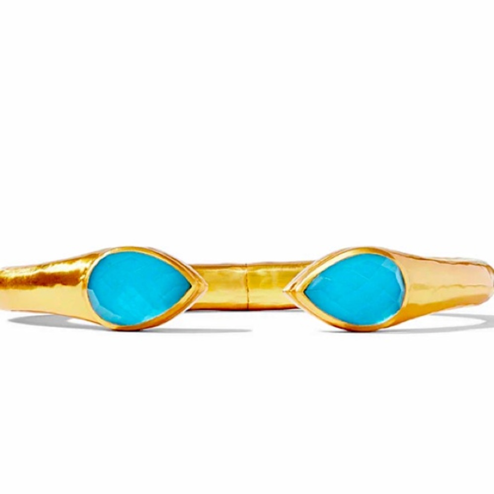 Julie Vos NWT Avalon hinged cuff Pacific Blue